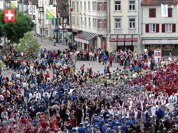 Es läuft rund um das Kantonalmusikfest im Dorf der kurzen Wege Am 23. Thurgauer Kantonalmusikfest vom 19. bis 21. Juni in Weinfelden sollen auch die Einheimischen auf ihre Kosten kommen.